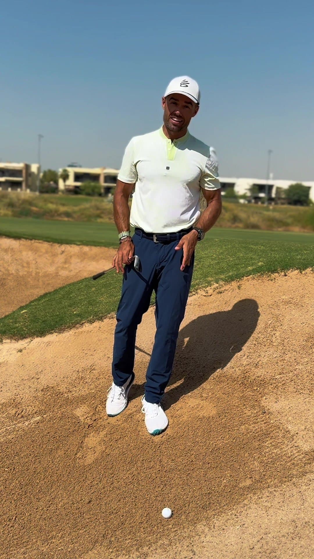 BUNKER SHOTS FOR ALL SKILL LEVELS: UPHILL LIES